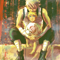 Kakashi and Naruto When You Were just a kid