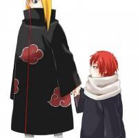 Deidara and Little Sasori