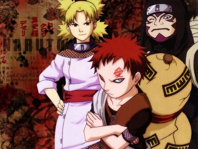 gaara,kankurou, temari