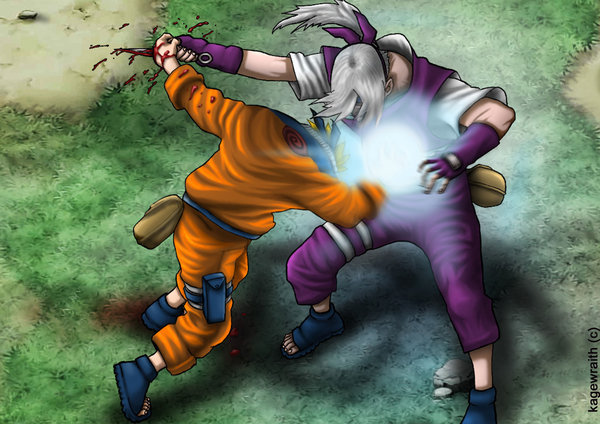 Naruto vs Kabuto