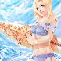 _Ino___water_fun_by_sakimichan