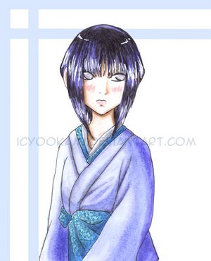 Hinata in Kimono by icyookami