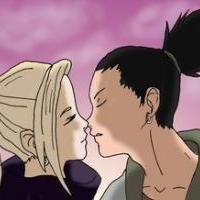 Shikamaru and Ino by Aisak.