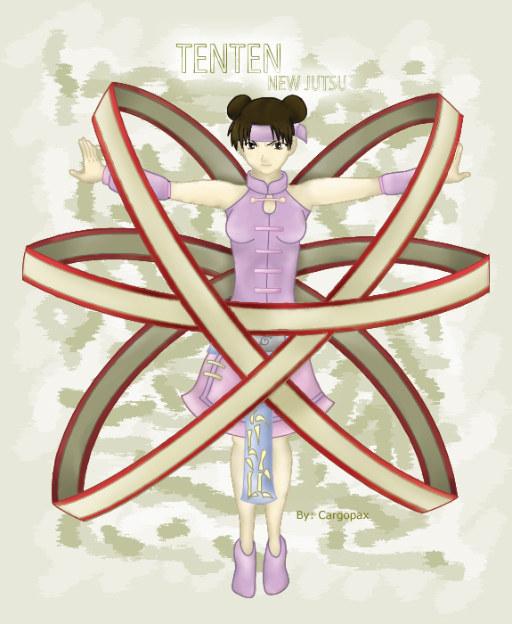 Tenten - new jutsu by Cargopax