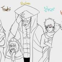 lineart congress of five kages