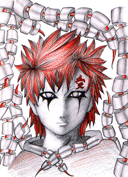 Cyber-ghotic Gaara