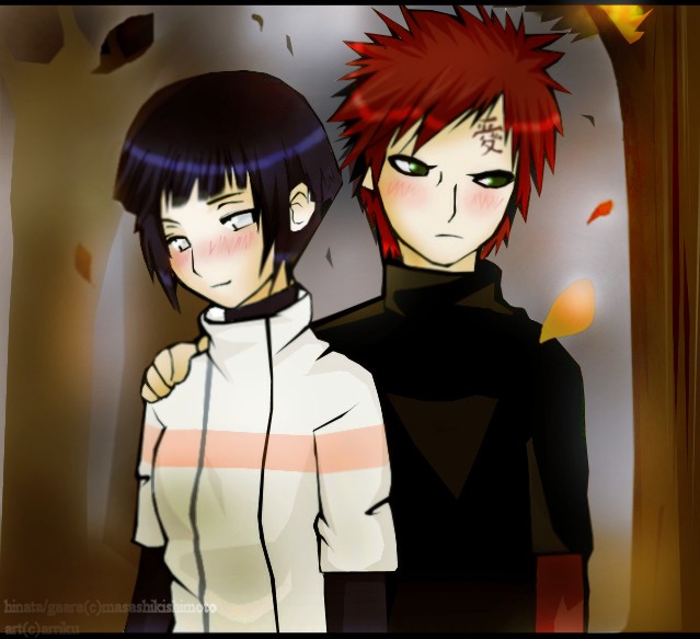 Hinata and Gaara