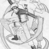Naruto & Yoindaime Rasengan