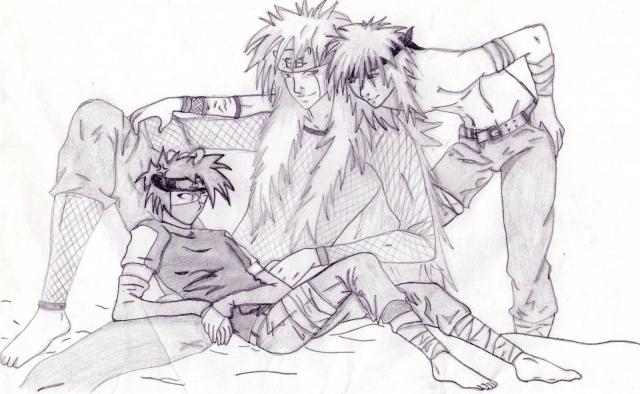 young Kakashi...Jiraiya...Minato