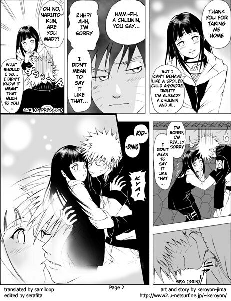 Naruto + Hinata v komixu 2/5