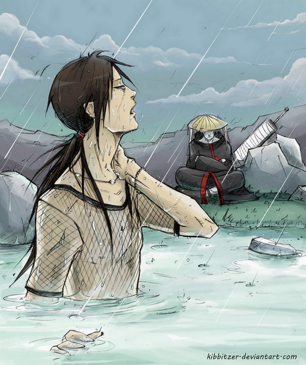 Itachi, Kisame and the Rain