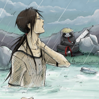 Itachi, Kisame and the Rain