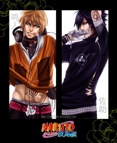 Naruto a Sasuke - cool xD