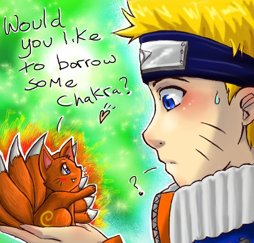 Naruto a little kyuubi