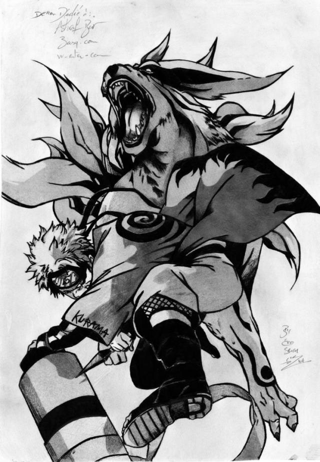 Kurama a Naruto 