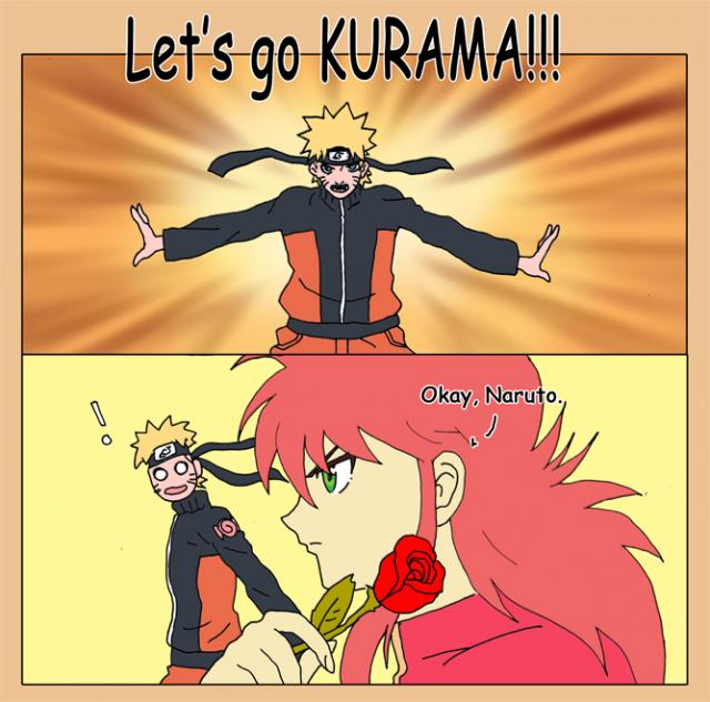 naruto a kurama