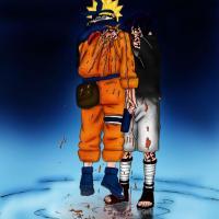 Sasuke Kill Naruto by Naruto9Tail