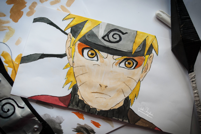 Naruto Uzumaki v sennin módu