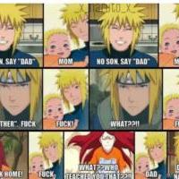 Naruto, say Dad 