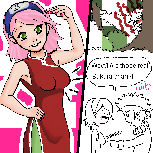 Sakura a Naruto