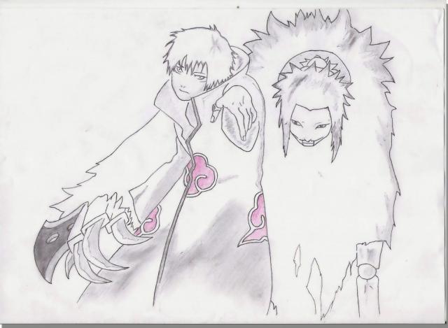 Sasori and 3th kazekage