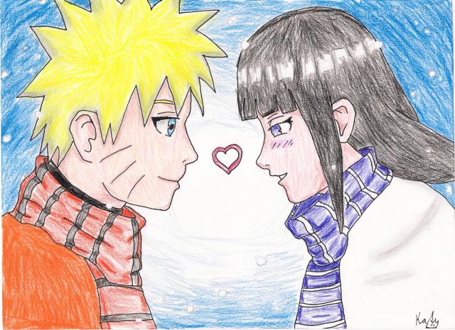 Naruto a Hinata - Valentín