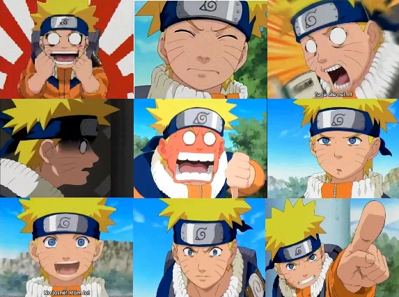Naruto-Funny faces