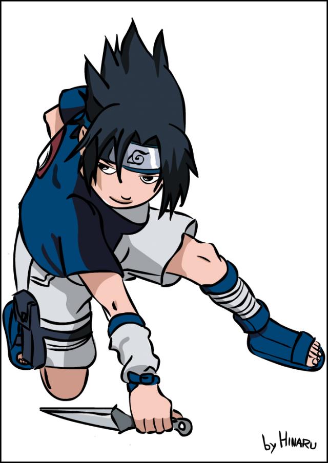 Uchiha Sasuke (by Hinaru)