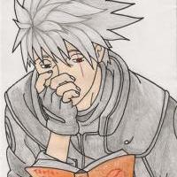 My FanArt - Kakashi-senpai...